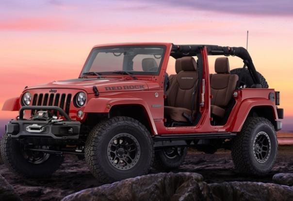 Jeep Wrangler Red Rock Special Edition.  Foto:Auto-Medienportal.Net/Jeep